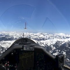 Verortung via Georeferenzierung der Kamera: Aufgenommen in der Nähe von Gemeinde Großarl, 5611, Österreich in 2800 Meter